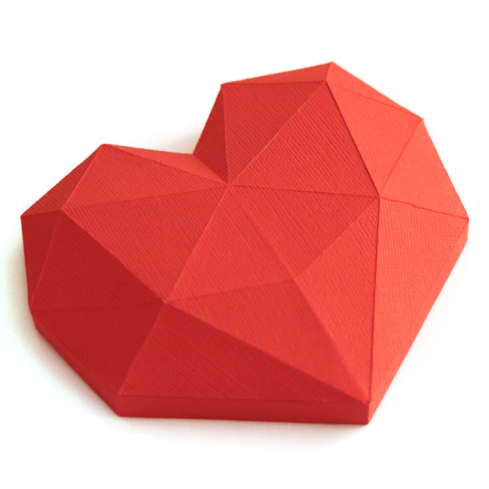 Balões de Coração Lowpoly