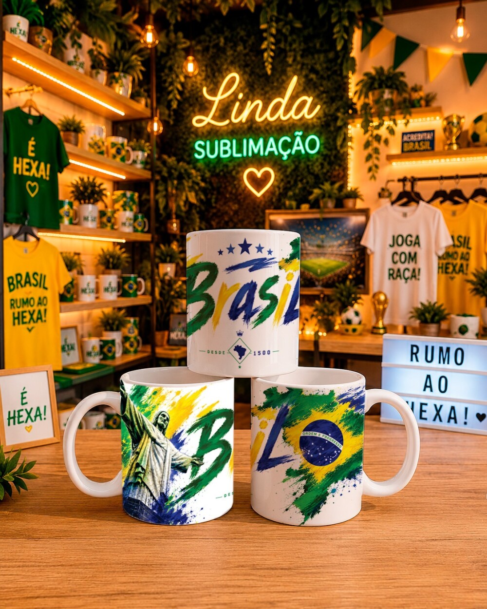 SUBLIMAÇÃO CANECA COPA DO BRASIL