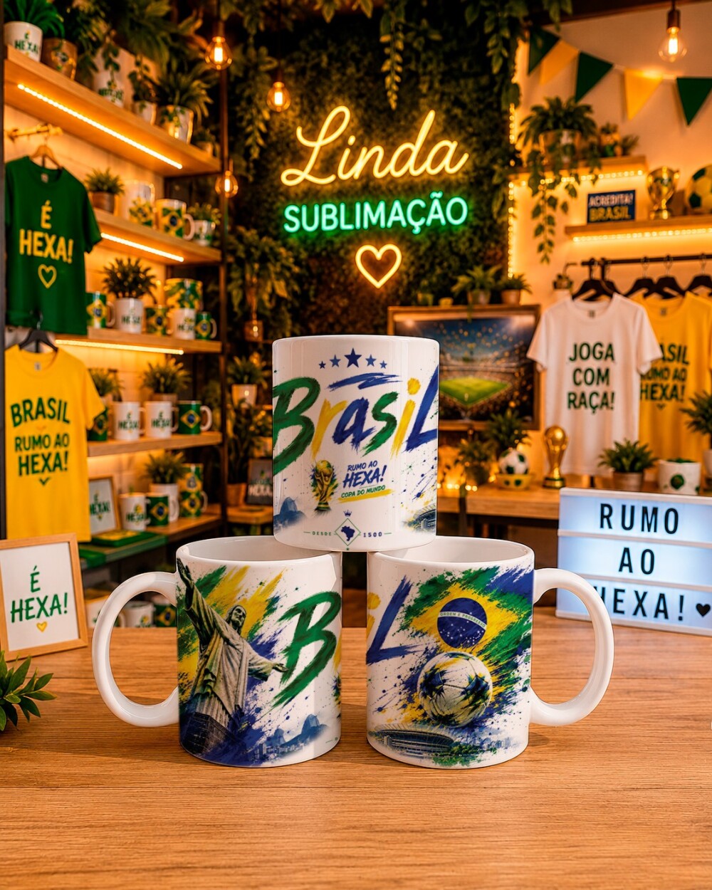 SUBLIMAÇÃO CANECA COPA DO BRASIL