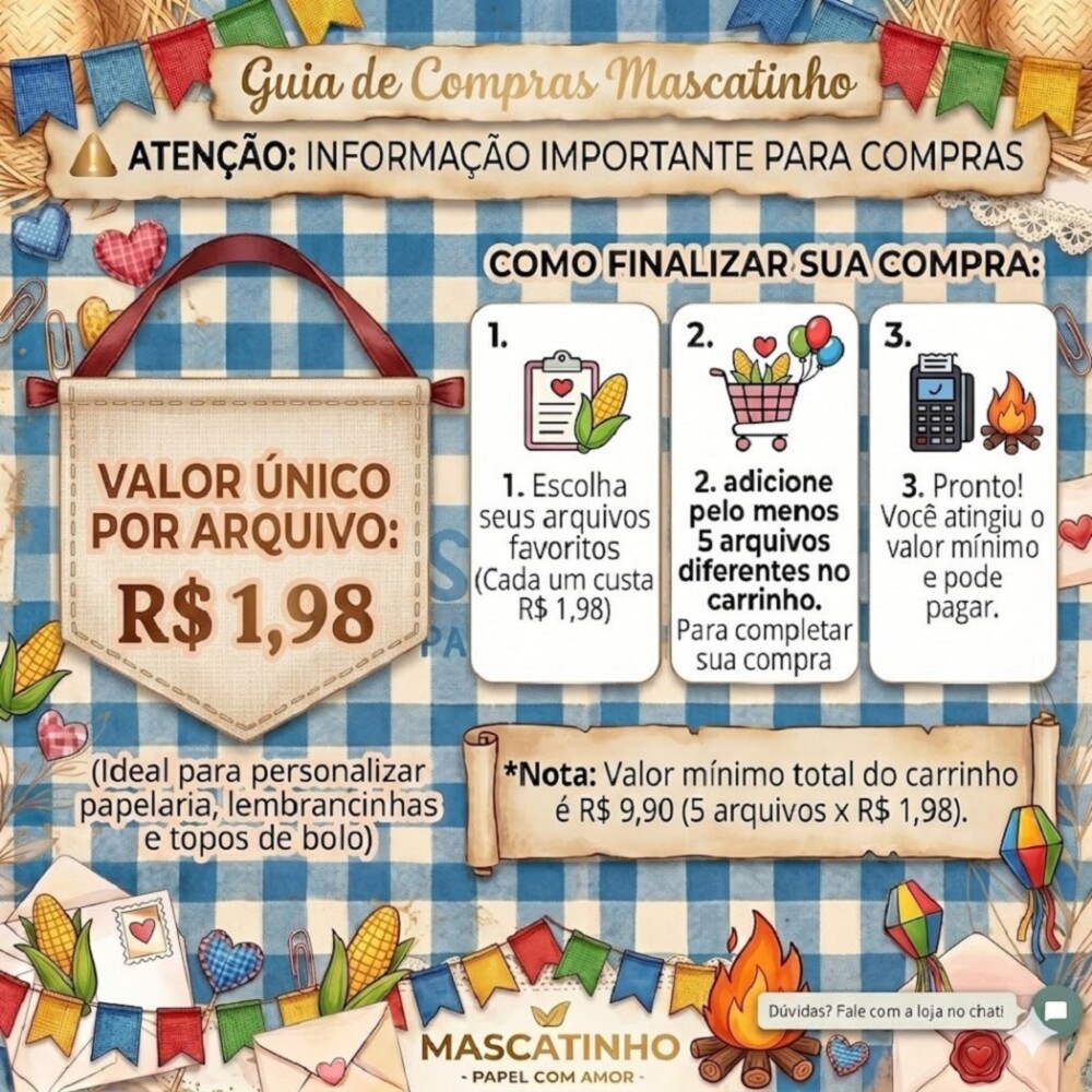 Topo São João Menino Luxo