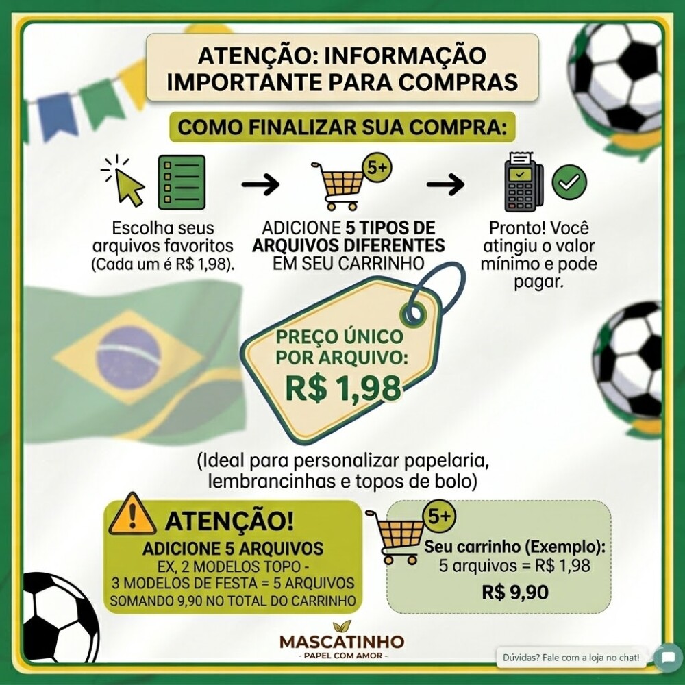 TOPO BEBÊ DA COPA DO BRASIL