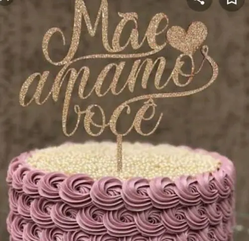 Topo Mãe Amamos Você