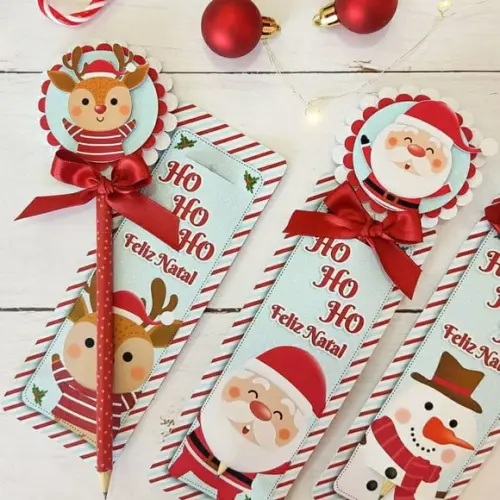 Card Lápis Natal