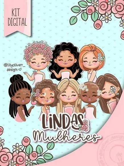 Kit Digital Mulheres Lindas