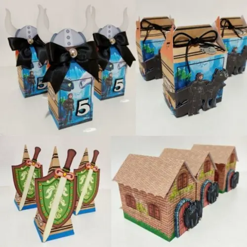 Kit Festa Como Treinar Seu Dragão