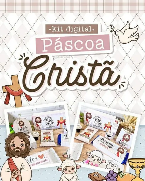 Kit Páscoa Cristã 009