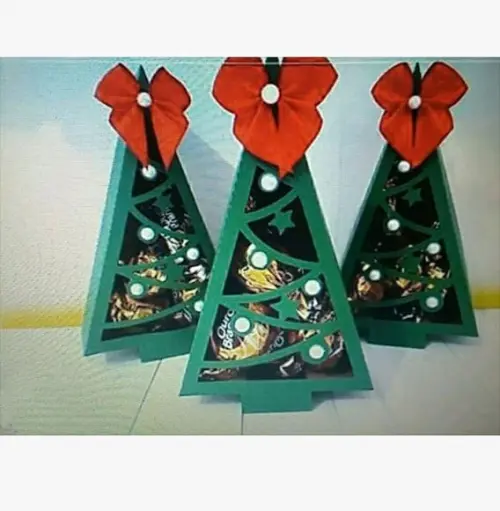 Árvore Porta Bombom de Natal