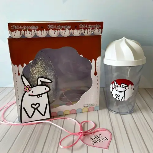 Cx p/ Ovo e Copo Twister Flork Fem.