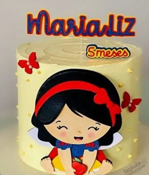 Topo Branca de Neve Cute 2000