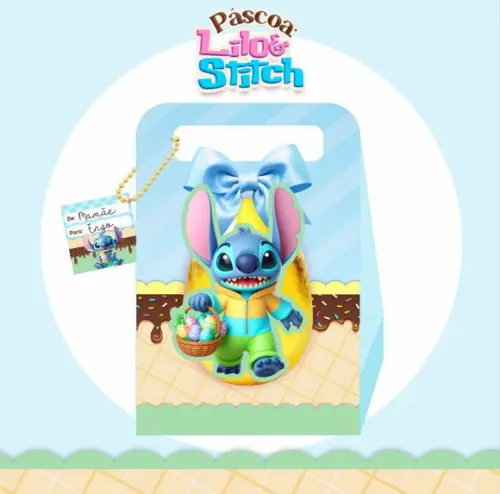 Pascoa Stitch Azul 0014