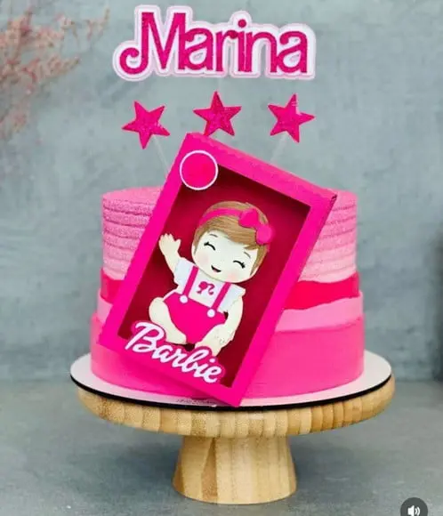 Topo Barbie Baby na Caixa 2566
