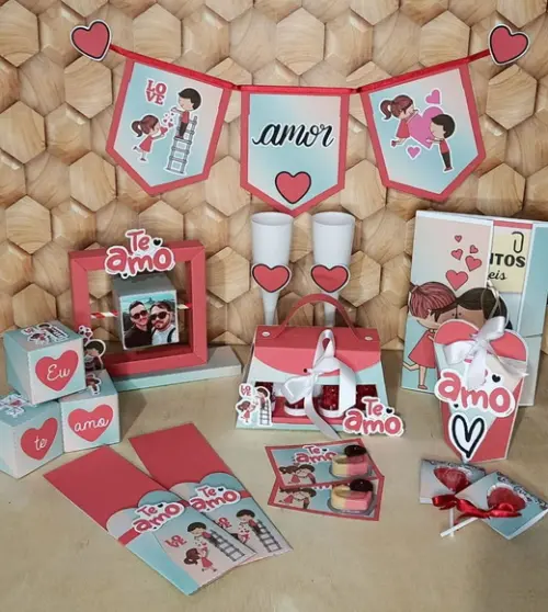 Kit Namorados Arquivo de Corte