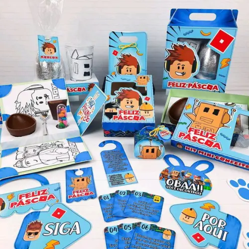 Kit Páscoa Roblox
