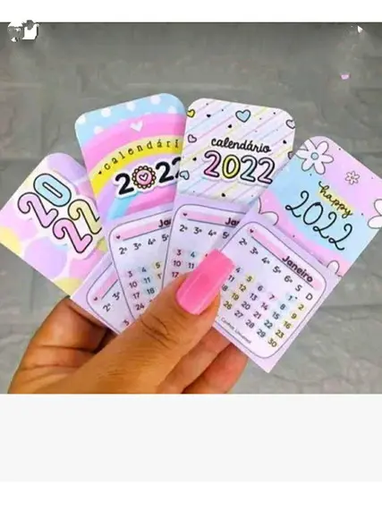 Mini Calendário 2022