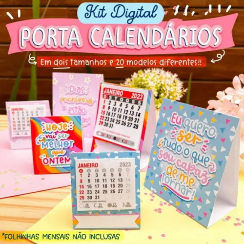 Kit Calendário 2024 - 01122