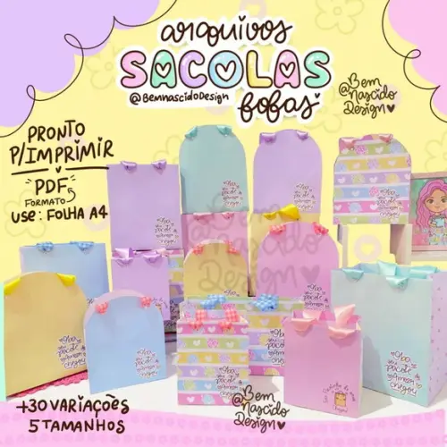 Kit Sacolas 01113