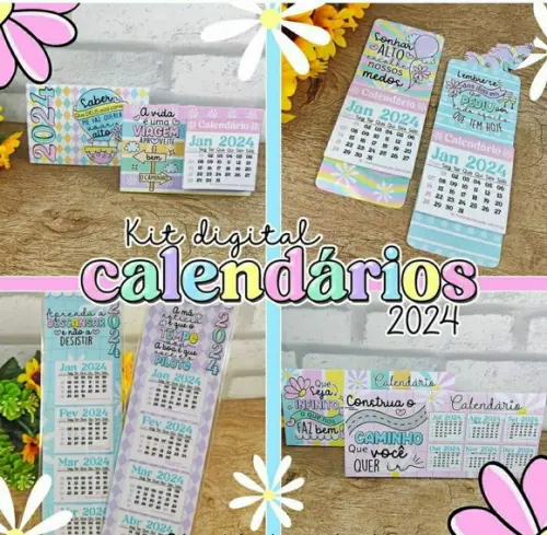 Kit Calendário 2024 - 01120