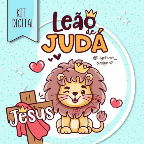 Papel Digital Leão de Judá 001098