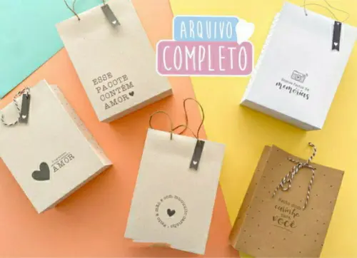 Kit Sacola Empresarial 2432
