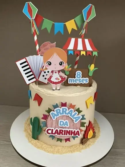 Topo Junino Menina