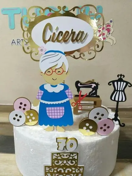 Topo Vovó Costureira