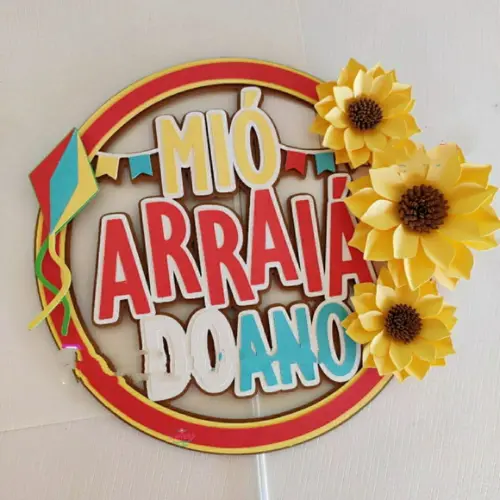 Topo Junino Circular