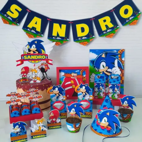 Kit Festa Sonic