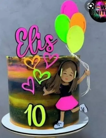 Menina com Balões Now United 3384