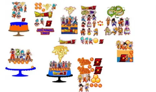 Kit Topo Dragon Ball Z