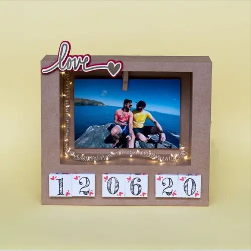 Calendário Porta Retrato (dxf)