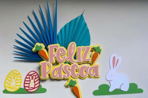 Topo Plisado de Páscoa