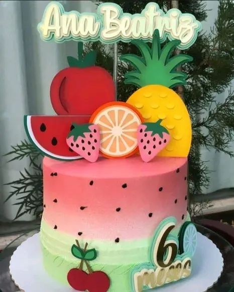 Topo Frutas Candy