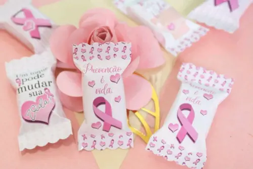 chiclete outubro Rosa