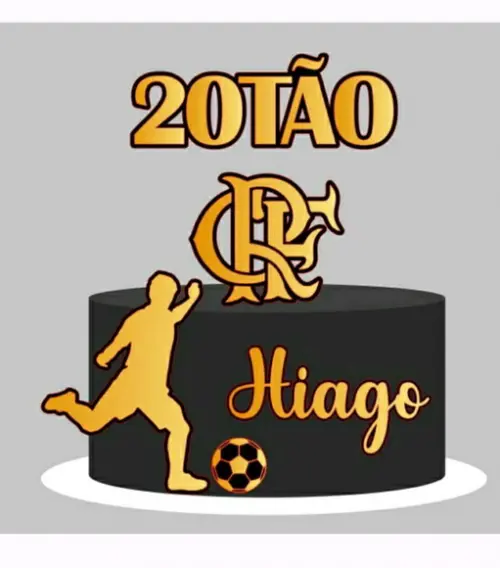 Topo Flamengo Dourado