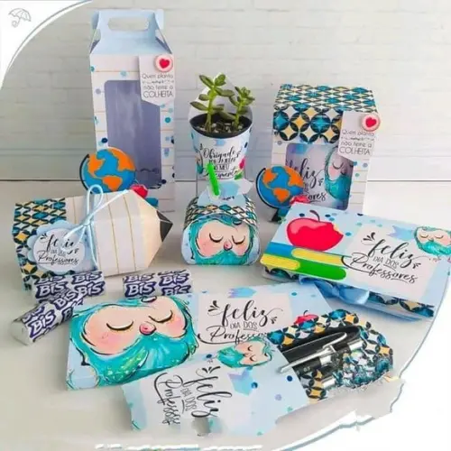 Kit Professores Coruja Azul