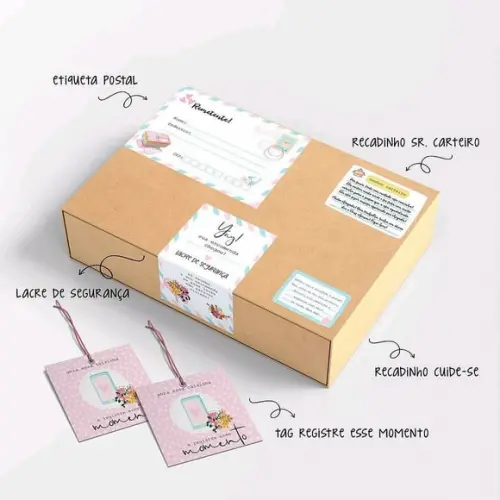 Kit Etiquetas de Entrega Png