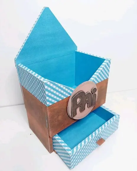 Cx Envelope c Gaveta Pai