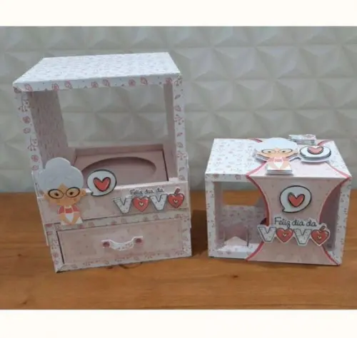 Porta Caneca com Gaveta Vovó 0002