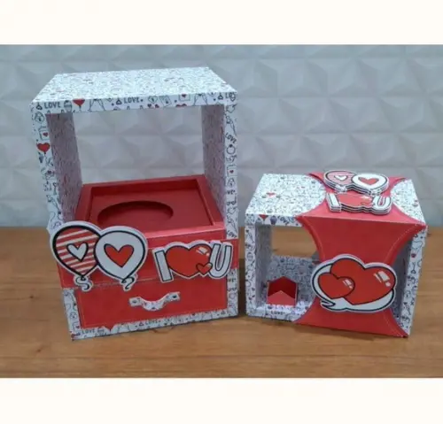 Porta Caneca c/ Gaveta Love 0002
