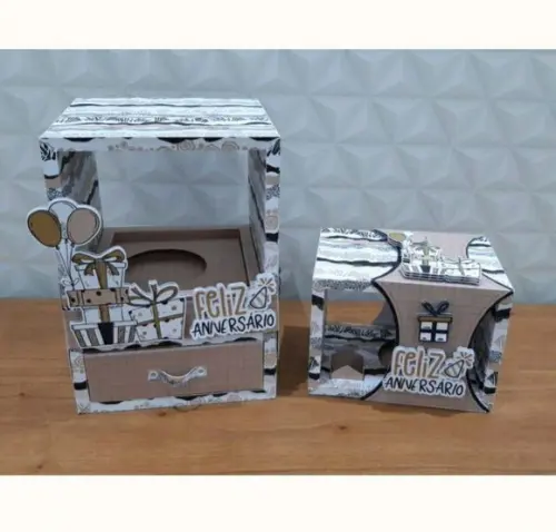 Porta Caneca c/ Gaveta Niver 0002