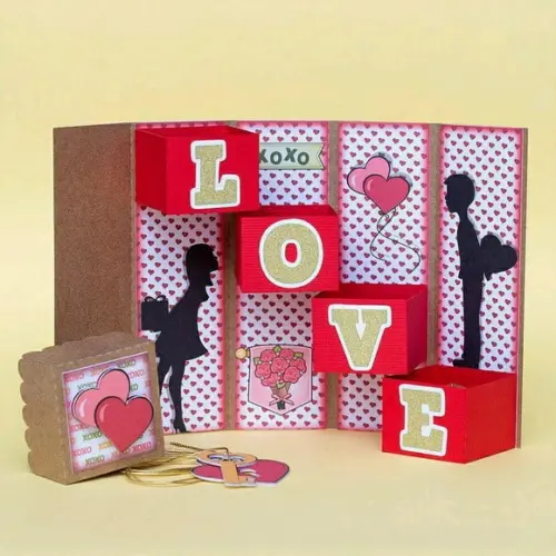 Cartão Cx Love Dxf
