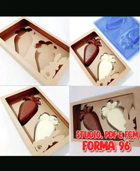Cx Cenouras de Chocolate