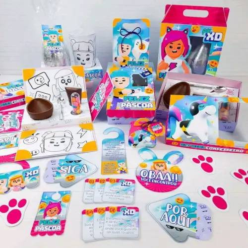Kit Páscoa Pk Xd Menina