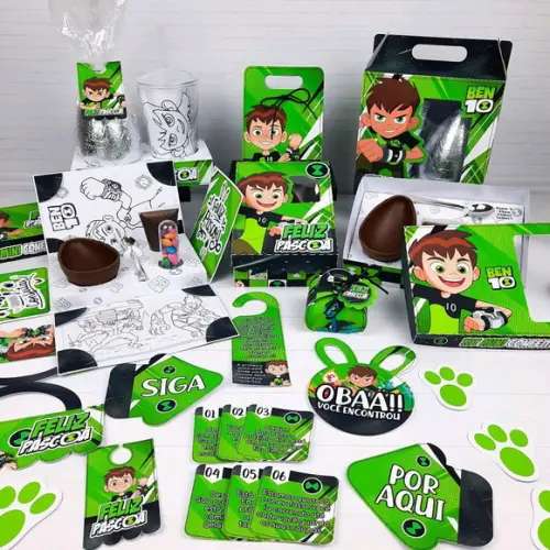 Kit Páscoa Ben 10