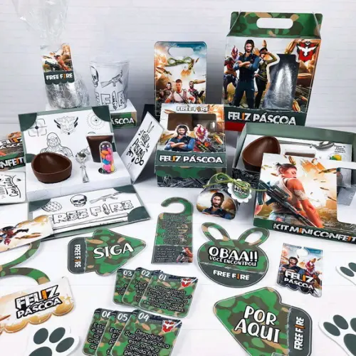 Kit Páscoa Free Fire