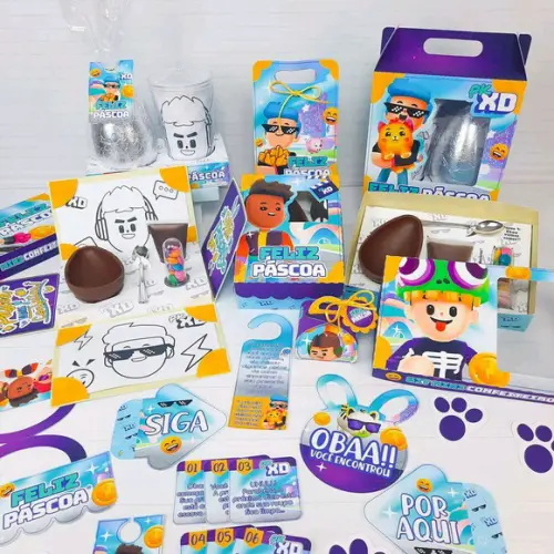 Kit Páscoa Pk Xd Menino