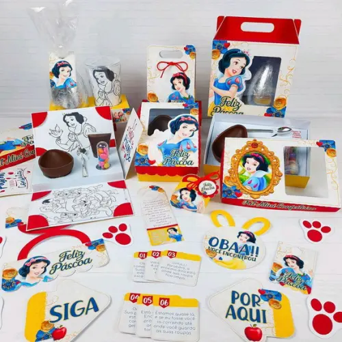 Kit Páscoa Branca de Neve