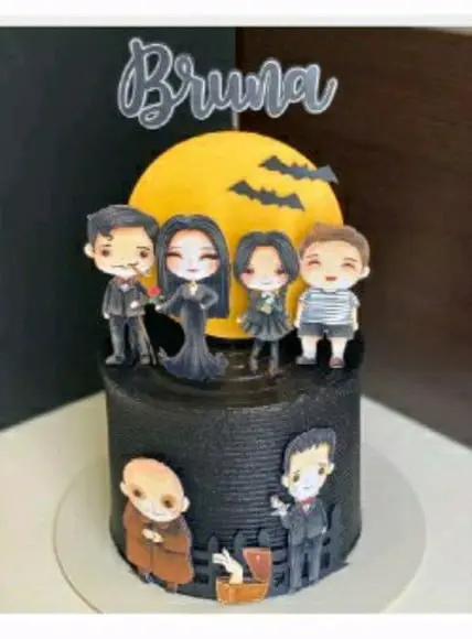 Topo Família Addams