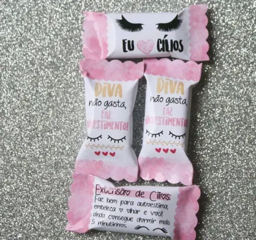 Balinha Cílios em pdf e Png