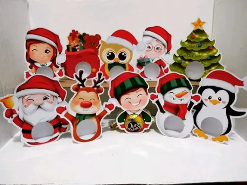 Porta Bombom Natalino Cute